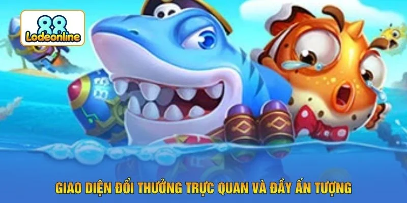 Giao diện đổi thưởng trực quan và đầy ấn tượng