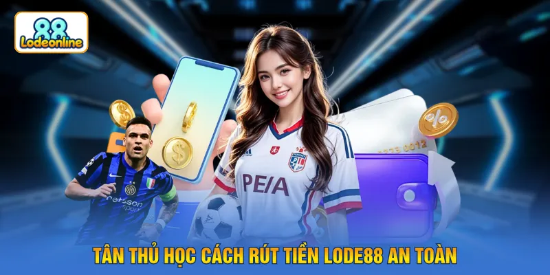 Tân thủ học cách rút tiền LODE88 an toàn