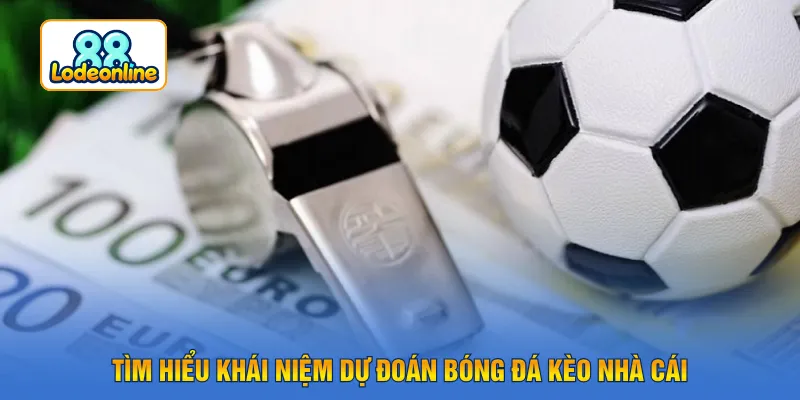 Tìm hiểu khái niệm dự đoán bóng đá kèo nhà cái 
