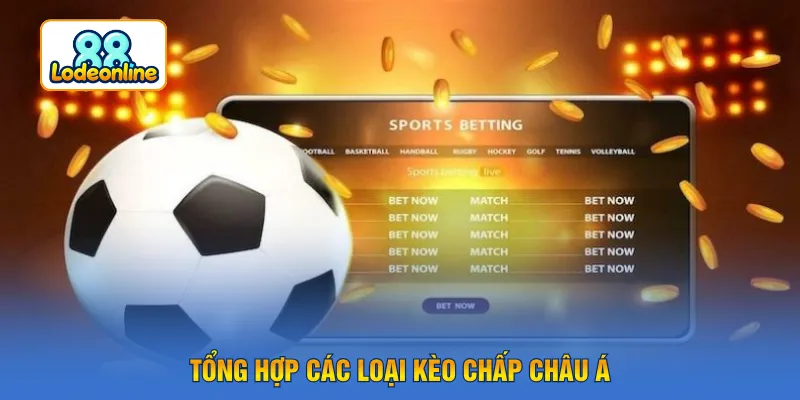 Tổng hợp các loại kèo chấp châu Á